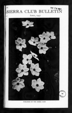 Sierra Club Bulletin 1947 Vol 32 No 4 April thumbnail